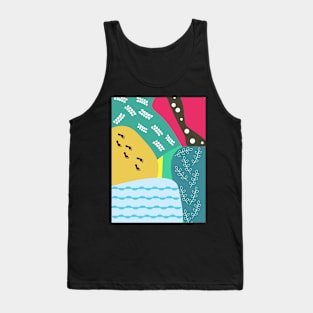 The road to the beach Tank Top